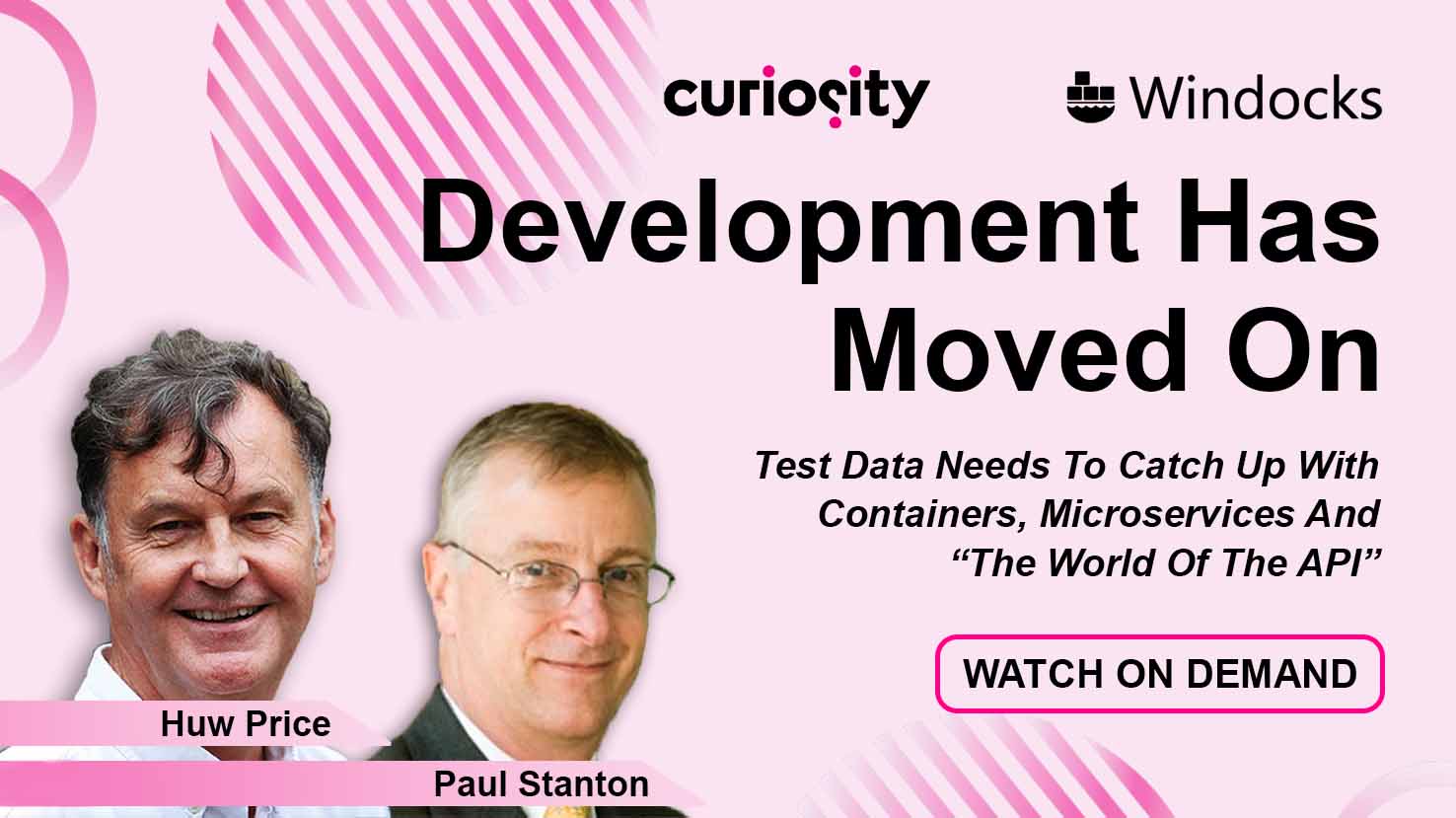 Development has moved on Windocks webinar