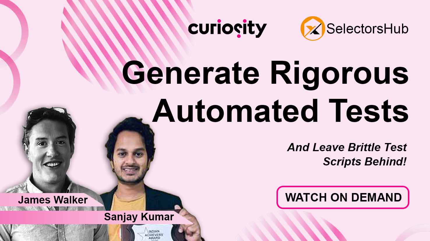 Generate rigorous tests with Selectors Hub